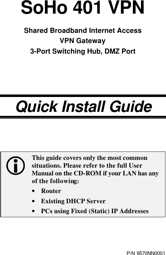 Page 1 of 6 - Hotbrick Hotbrick-Firewall-Vpn-Soho-401-Vpn-Users-Manual- QIG  Hotbrick-firewall-vpn-soho-401-vpn-users-manual