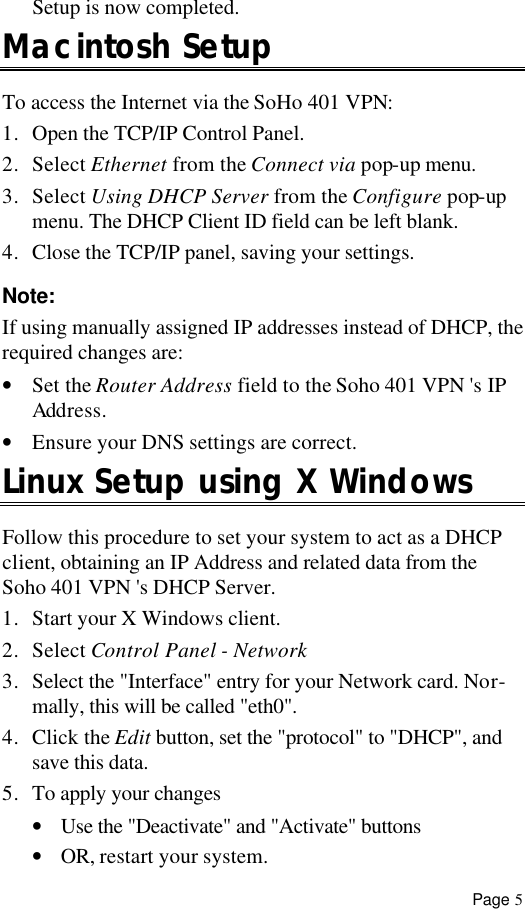 Page 6 of 6 - Hotbrick Hotbrick-Firewall-Vpn-Soho-401-Vpn-Users-Manual- QIG  Hotbrick-firewall-vpn-soho-401-vpn-users-manual