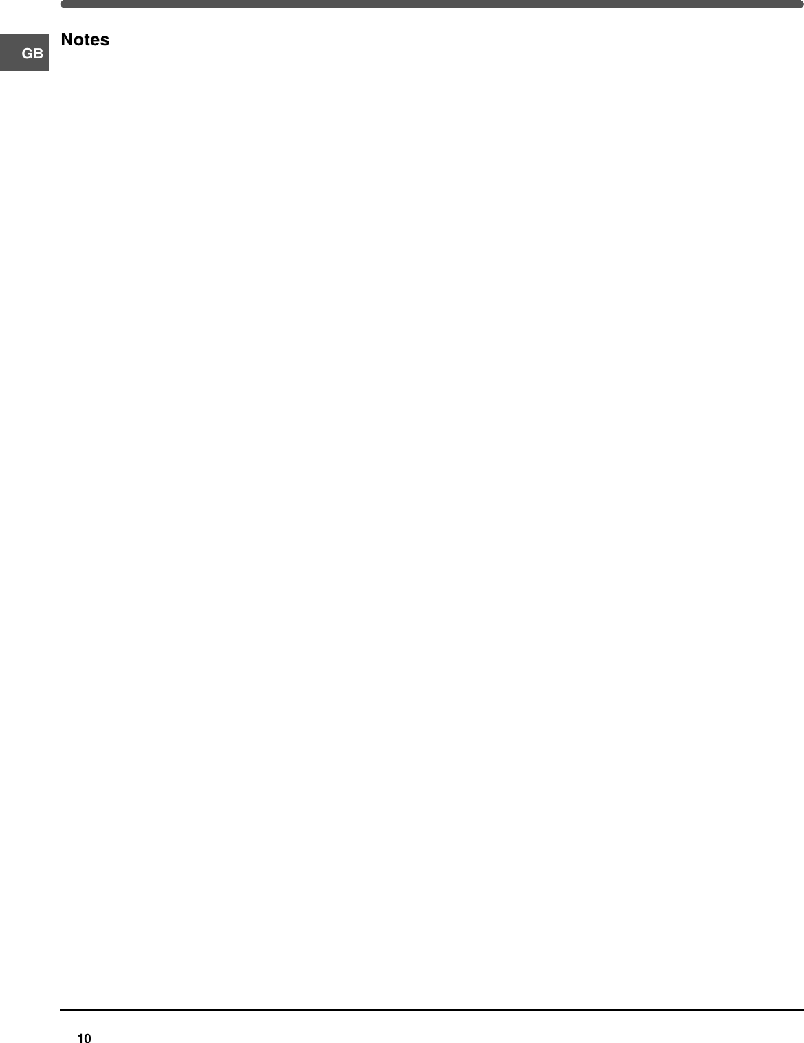 Page 10 of 12 - Hotpoint Hotpoint-Ff175B-Users-Manual- 44802gb  Hotpoint-ff175b-users-manual