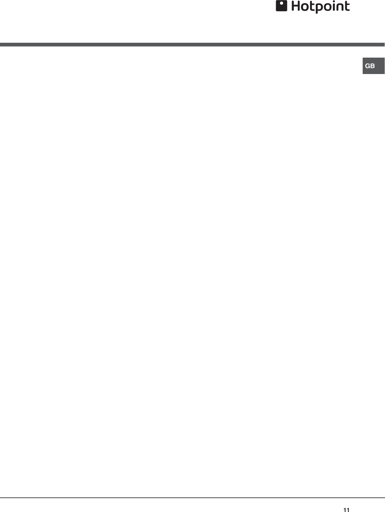 Page 11 of 12 - Hotpoint Hotpoint-Refrigerator-Hs2321L-Users-Manual- 44802gb  Hotpoint-refrigerator-hs2321l-users-manual