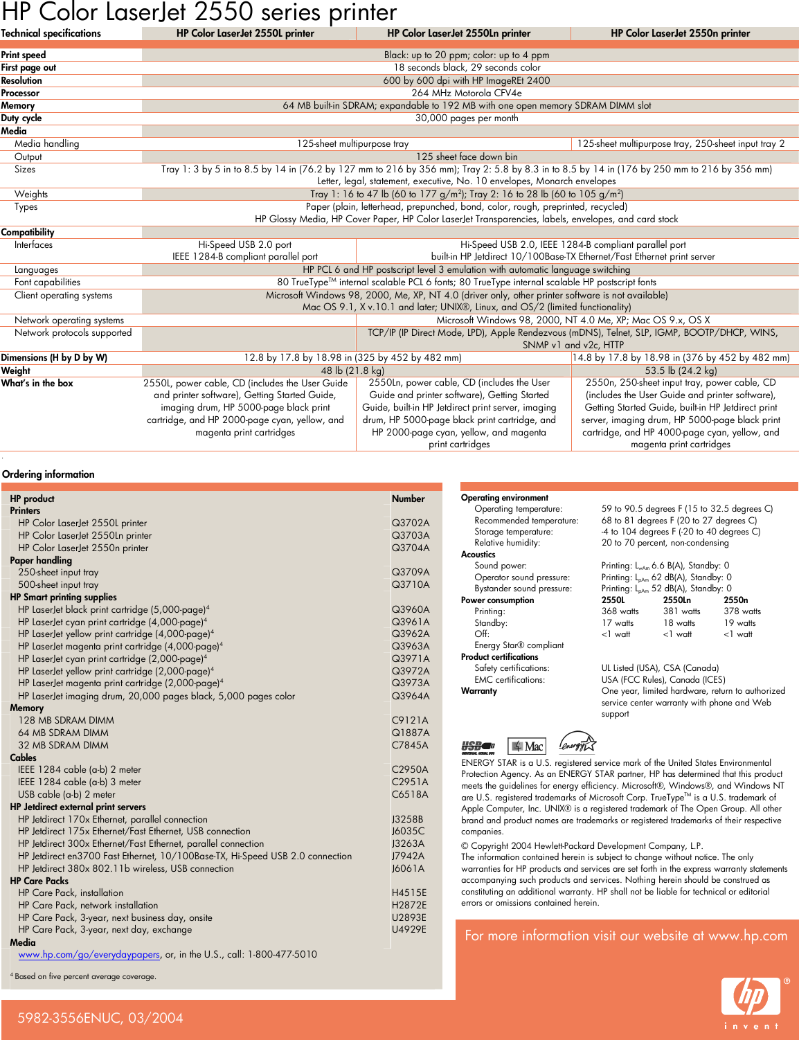 Page 4 of 4 - Hp Hp-2550-Users-Manual- Business Inkjet 2300 Series Printer  Hp-2550-users-manual