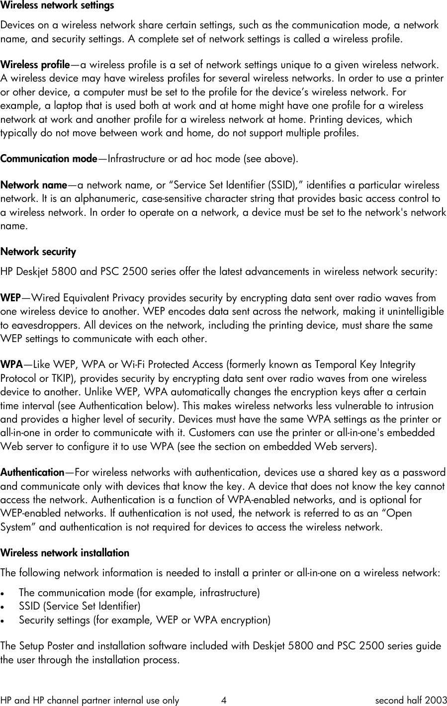 Page 4 of 11 - Hp Hp-5800-Users-Manual- Network Solutions Hp-5800-users-manual
