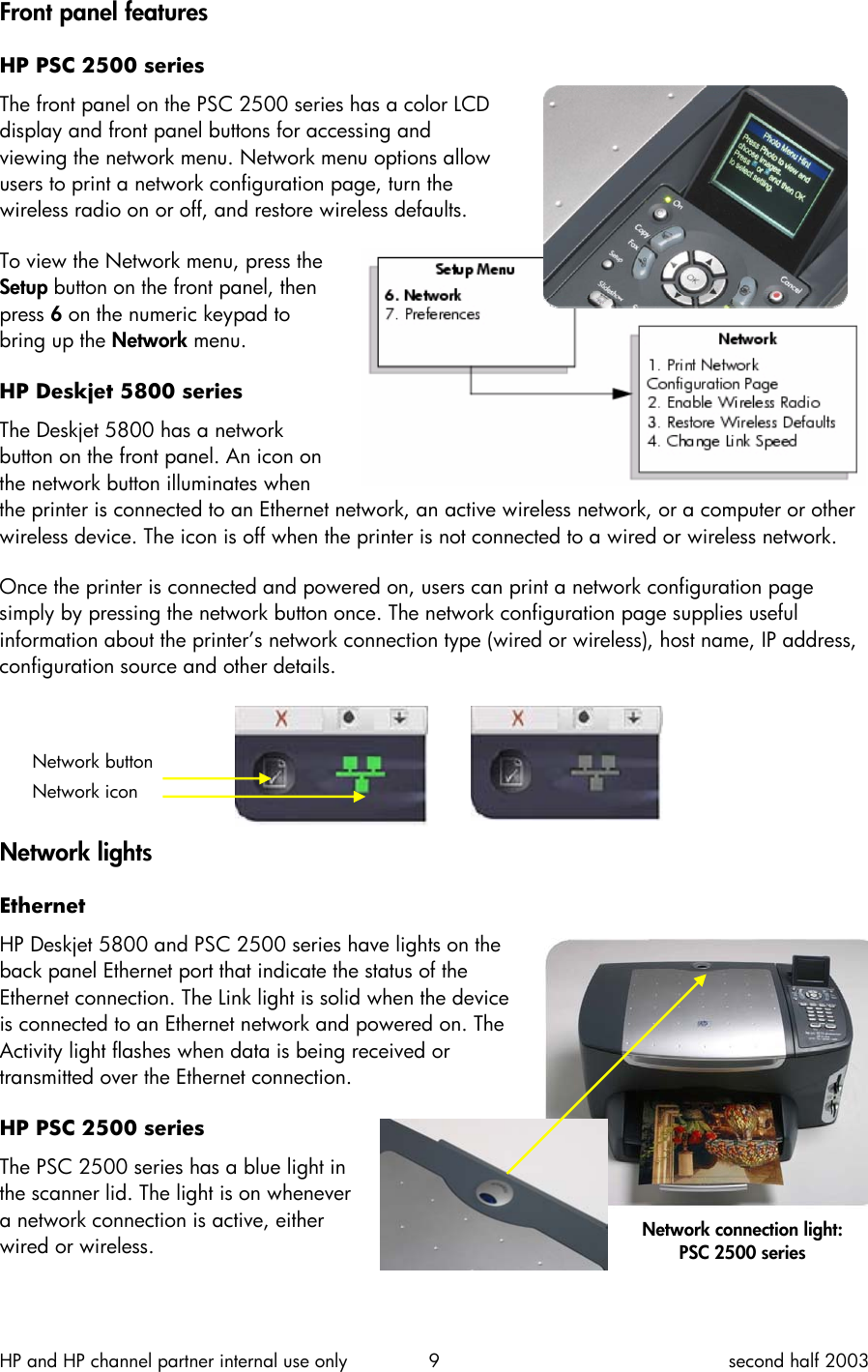 Page 9 of 11 - Hp Hp-5800-Users-Manual- Network Solutions Hp-5800-users-manual