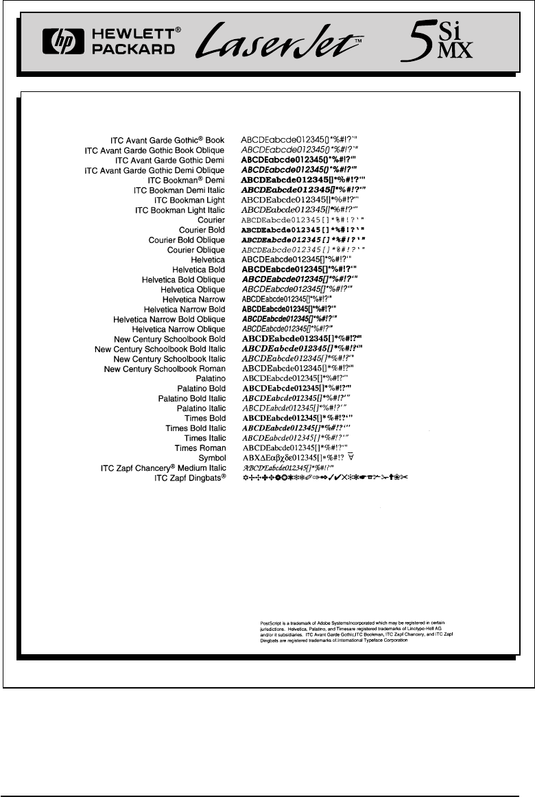 Hp 5si Nx Users Manual Laserjet 5si 5si Mx 5si Printer User S Guide C3166