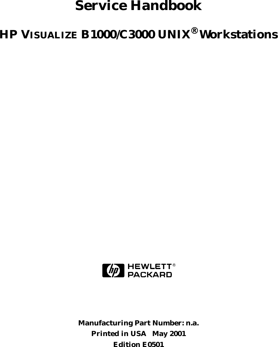 Hp B1000 Users Manual