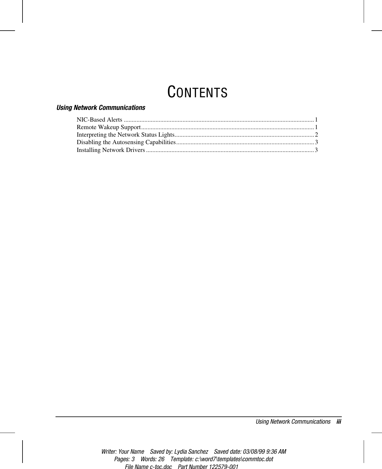 Page 4 of 9 - Hp Hp-Compaq-Deskpro-6000-Desktop-Pc-5166-Users-Manual- Using Network Communications  Hp-compaq-deskpro-6000-desktop-pc-5166-users-manual