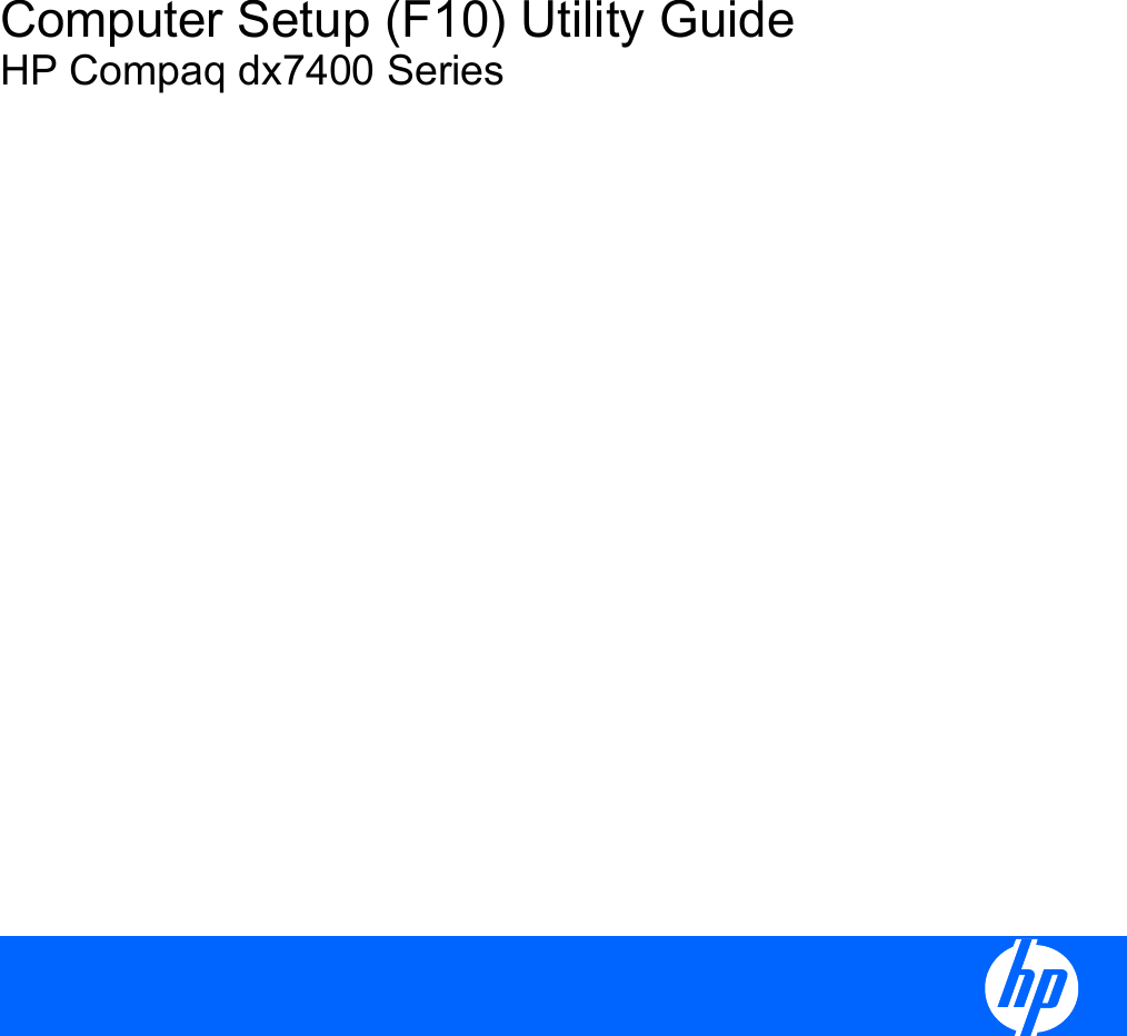 Hp Compaq Dx7400 Microtower Pc Audio Drivers For Windows 7