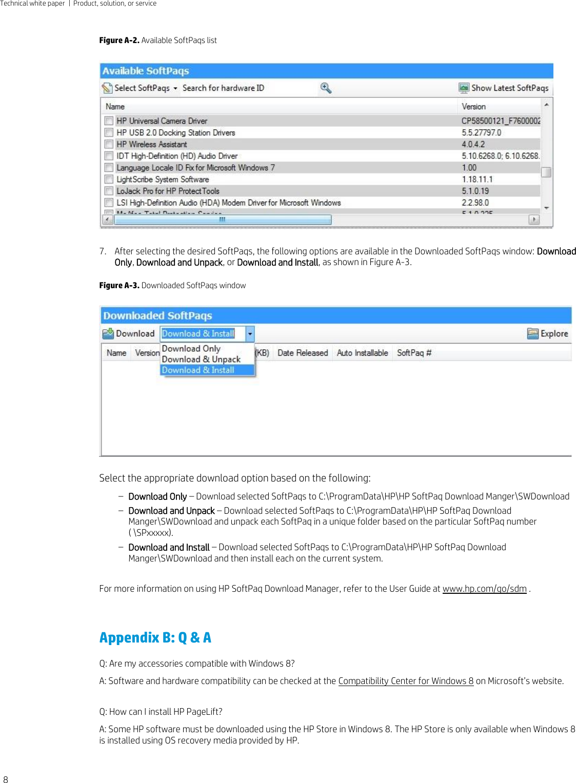 Page 8 of 9 - Hp Hp-Compaq-Elite-8300-All-In-One-Desktop-Pc-White-Paper-  Hp-compaq-elite-8300-all-in-one-desktop-pc-white-paper