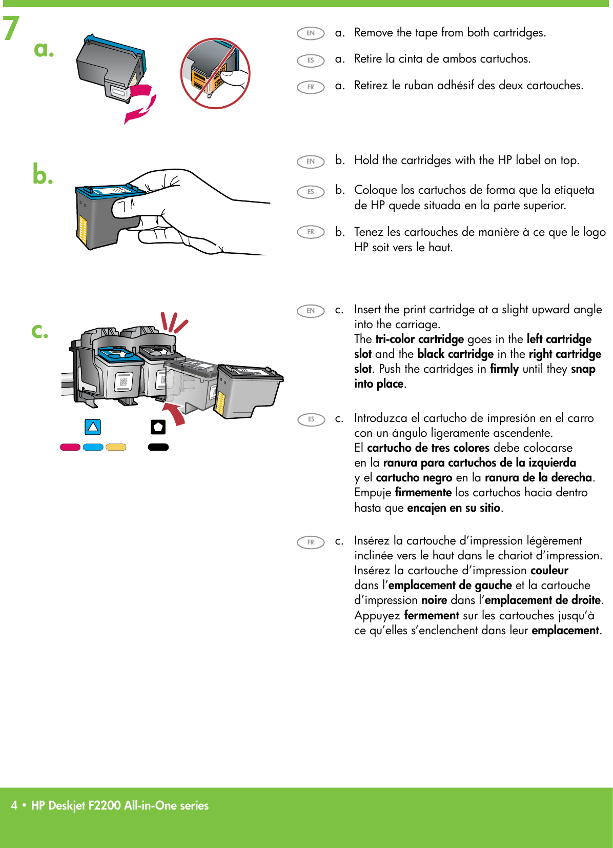 Page 4 of 8 - Hp Hp-Deskjet-F2210-All-In-One-Printer-Setup-Guide-  Hp-deskjet-f2210-all-in-one-printer-setup-guide