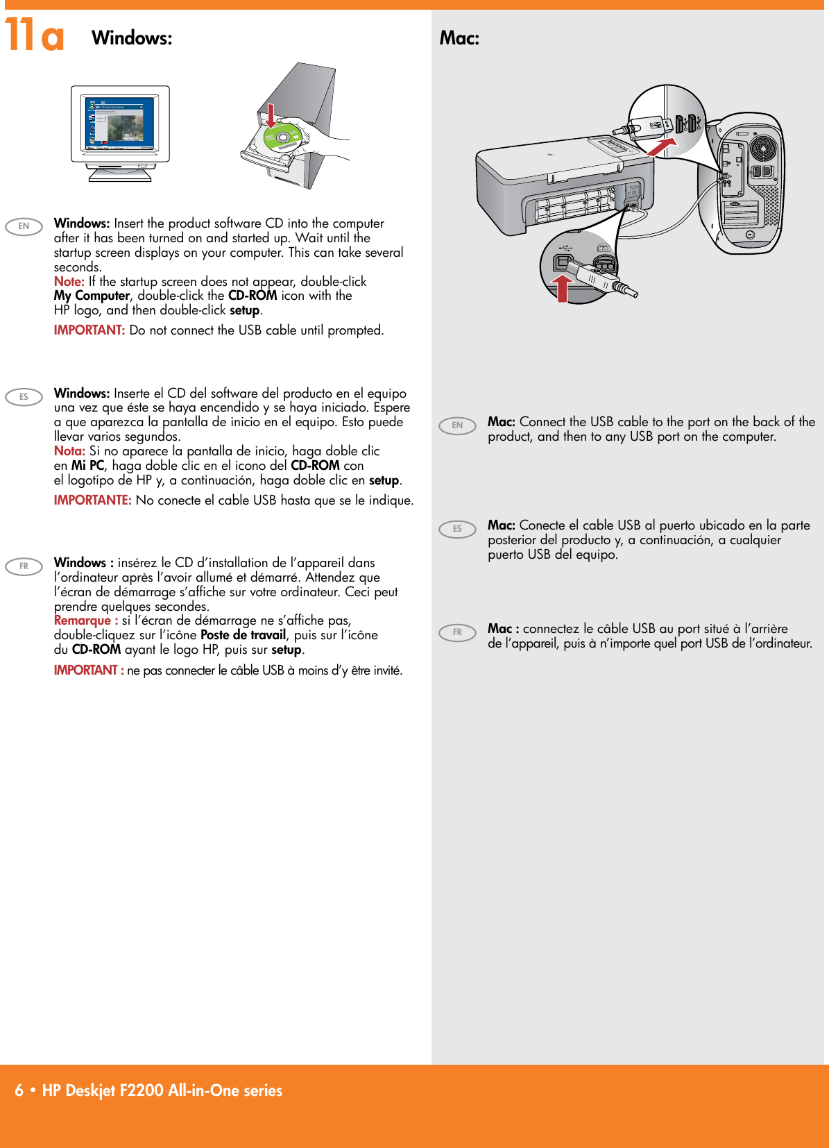 Page 6 of 8 - Hp Hp-Deskjet-F2210-All-In-One-Printer-Setup-Guide-  Hp-deskjet-f2210-all-in-one-printer-setup-guide