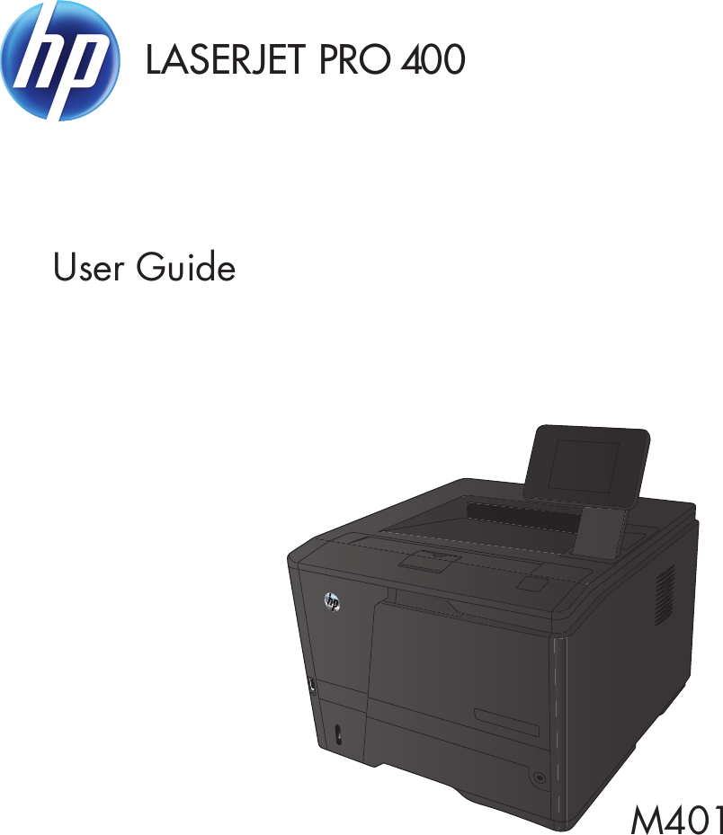 Hp Laserjet Pro 400 Ce956a Users Manual M401 User Guide Enww