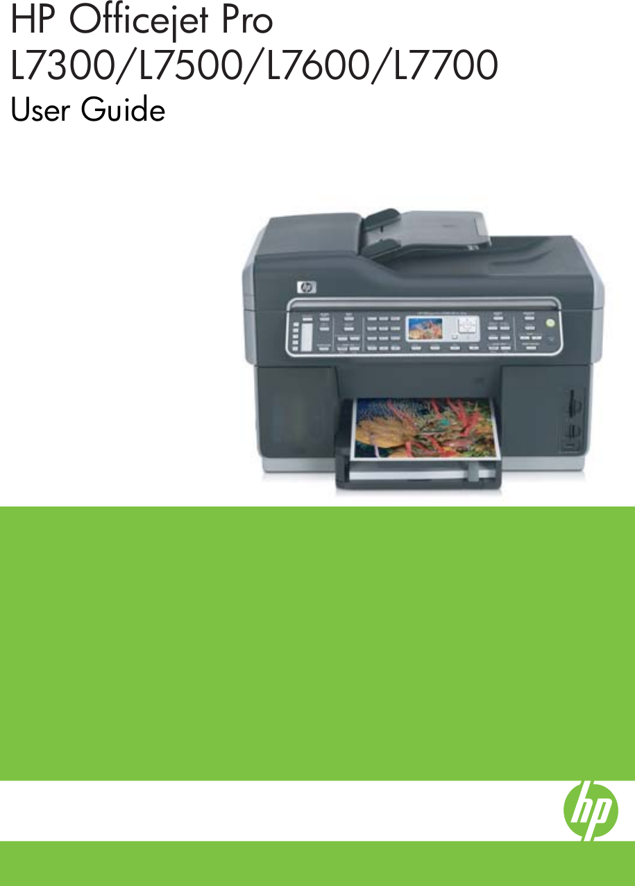 Hp Officejet Pro L Multifunction Printer C Aaba Users Manual