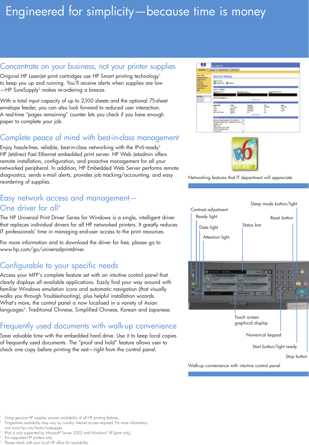 Page 4 of 8 - Hp Hp-Laserjet-M4345-Mfp-Users-Manual-  Hp-laserjet-m4345-mfp-users-manual