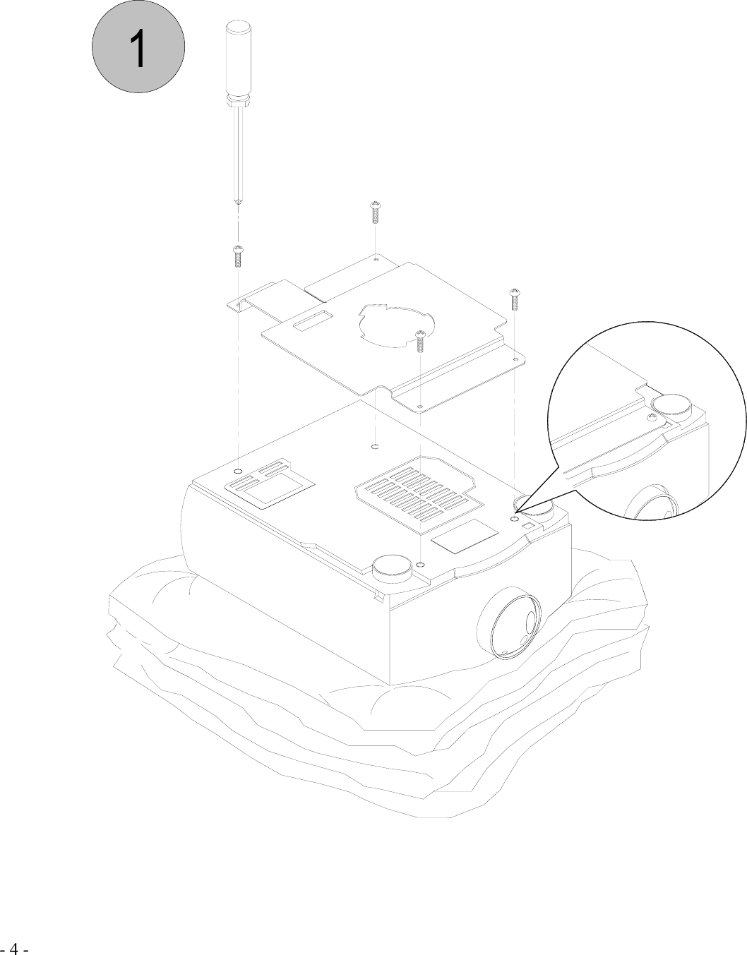 Page 4 of 12 - Hp Hp-Mp3220-Digital-Projector-Installation-Manual Manual-Multilingual