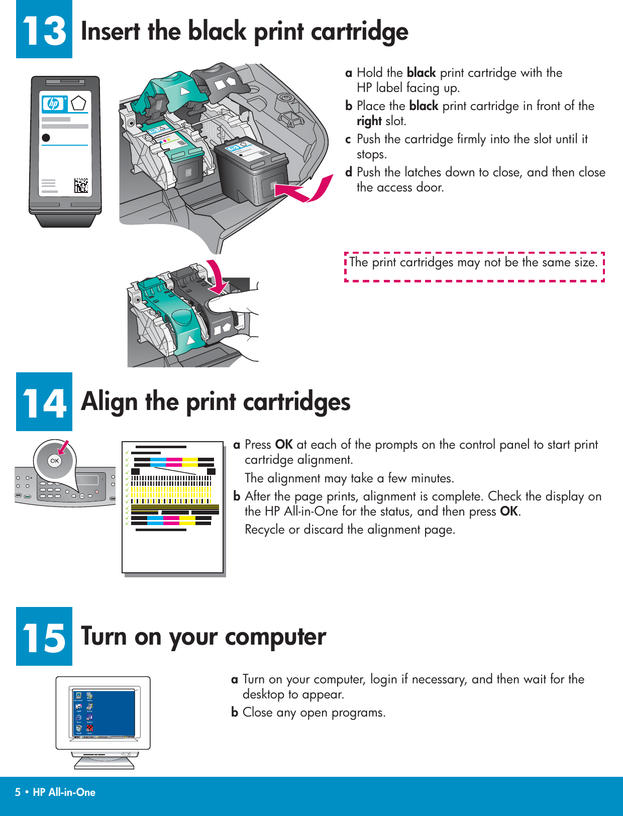 Page 5 of 12 - Hp Hp-Officejet-7210-All-In-One-Printer-Setup-Poster-  Hp-officejet-7210-all-in-one-printer-setup-poster