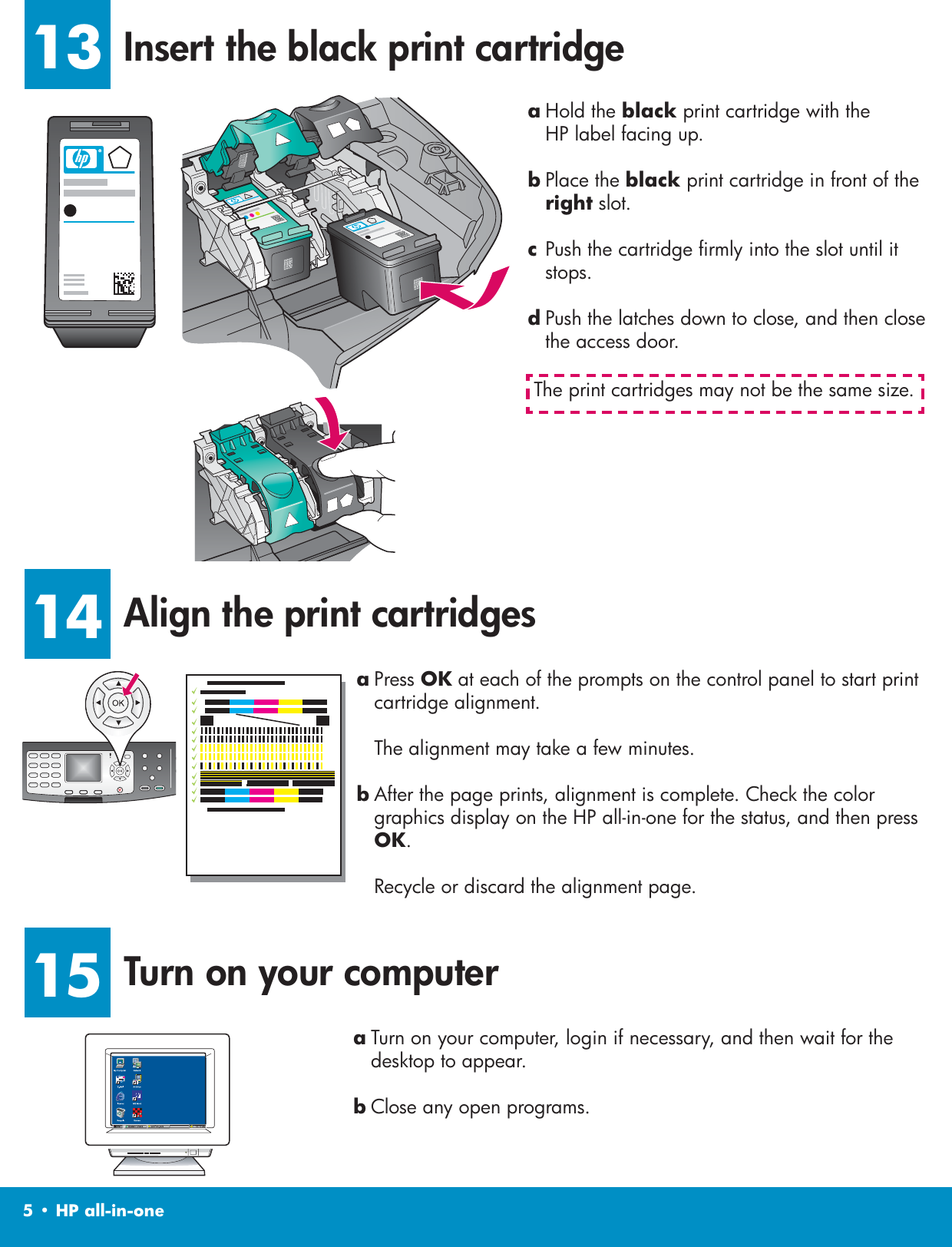 Page 5 of 12 - Hp Hp-Officejet-7310-All-In-One-Printer-Setup-Poster- Q3461-90206_en(US)  Hp-officejet-7310-all-in-one-printer-setup-poster
