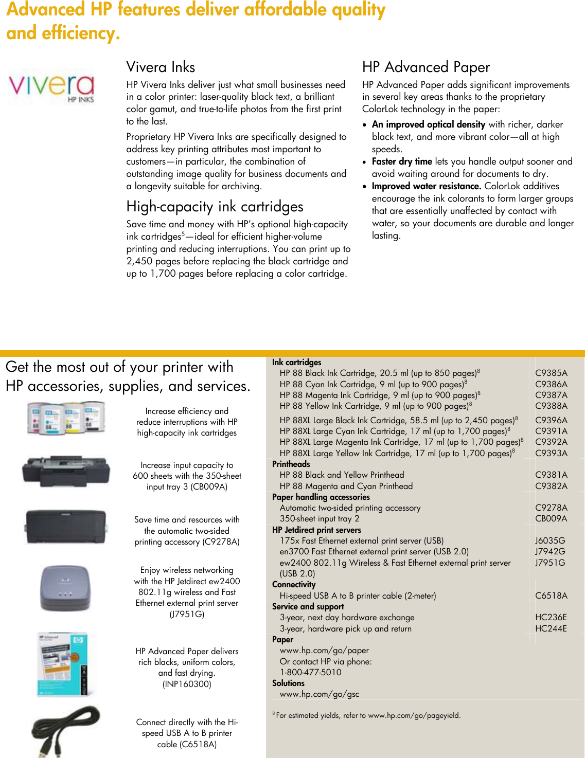 Page 3 of 4 - Hp Hp-Officejet-Pro-K5400Dtn-Users-Manual- OfficeJet Pro K5400 Series.p  Hp-officejet-pro-k5400dtn-users-manual