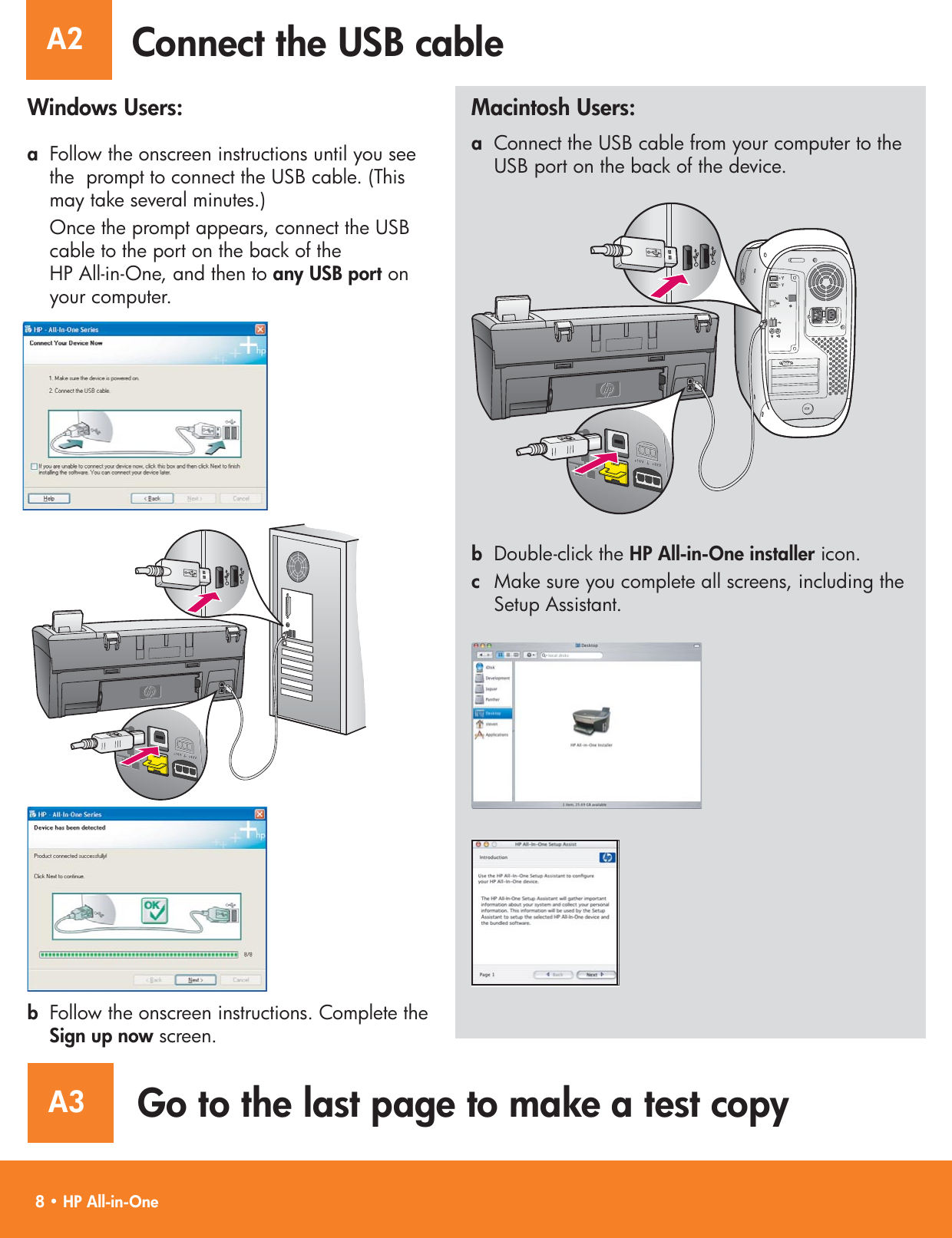 Page 8 of 12 - Hp Hp-Photosmart-2575-All-In-One-Printer-Setup-Guide- USSherpaHi  Hp-photosmart-2575-all-in-one-printer-setup-guide