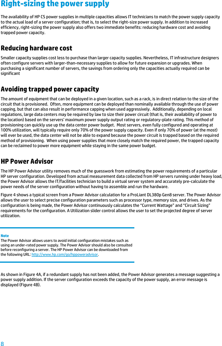 Page 8 of 12 - Hp Hp-Power-Supply-3Rd-Edition-Users-Manual- Common Slot Power Supply Technology  Hp-power-supply-3rd-edition-users-manual