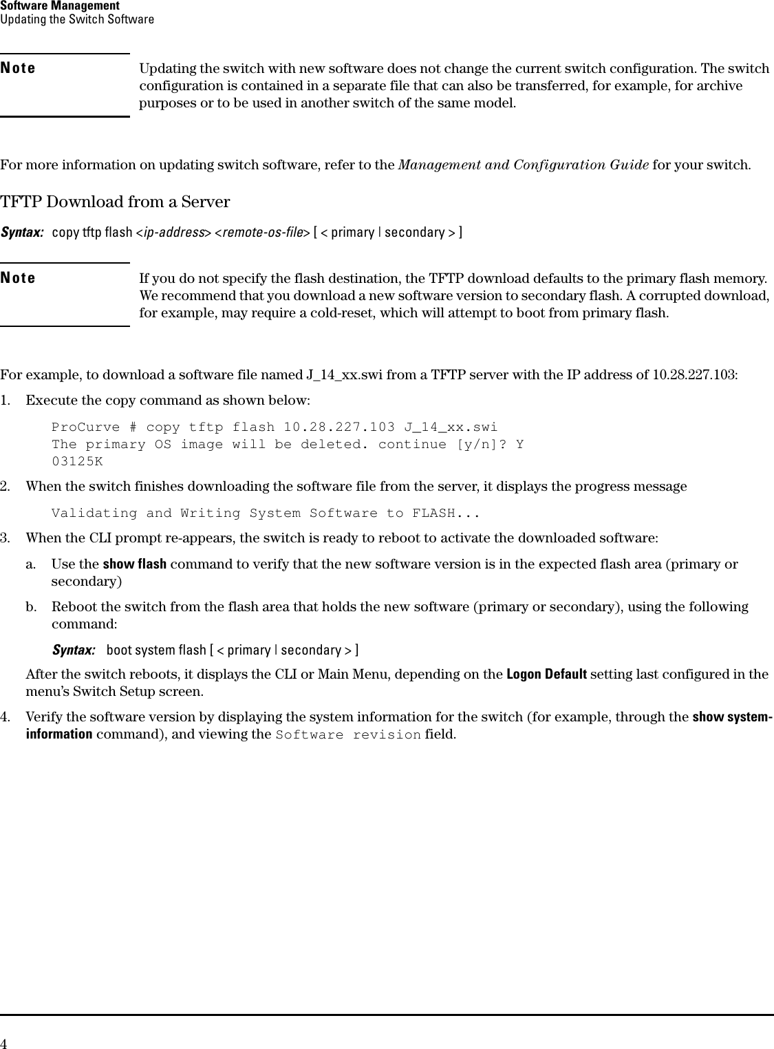 Page 4 of 10 - Hp Hp-Procurve-2520G-Users-Manual- Release Notes  Hp-procurve-2520g-users-manual