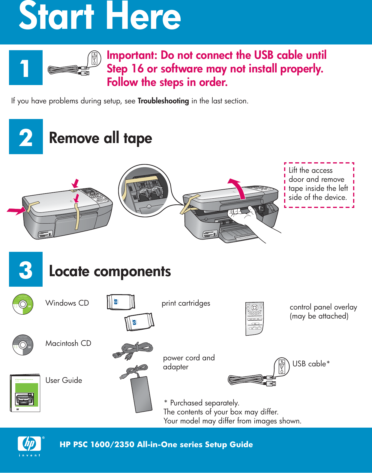 Page 1 of 8 - Hp Hp-Psc-1610V-All-In-One-Printer-Setup-Poster- OOBE_7_20_ShazamCombo2  Hp-psc-1610v-all-in-one-printer-setup-poster