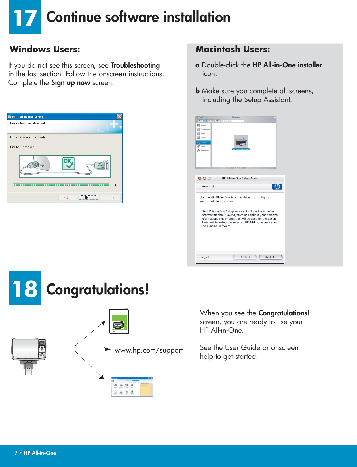 Page 7 of 8 - Hp Hp-Psc-1610V-All-In-One-Printer-Setup-Poster- OOBE_7_20_ShazamCombo2  Hp-psc-1610v-all-in-one-printer-setup-poster
