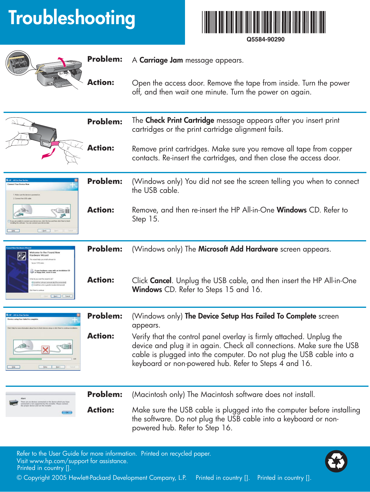 Page 8 of 8 - Hp Hp-Psc-1610V-All-In-One-Printer-Setup-Poster- OOBE_7_20_ShazamCombo2  Hp-psc-1610v-all-in-one-printer-setup-poster