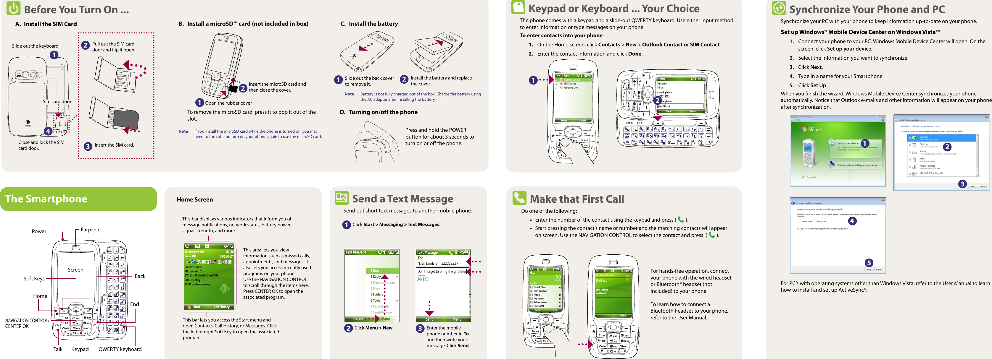 Page 2 of 2 - Htc Htc-S710-Users-Manual- ReadMeFirst  Htc-s710-users-manual