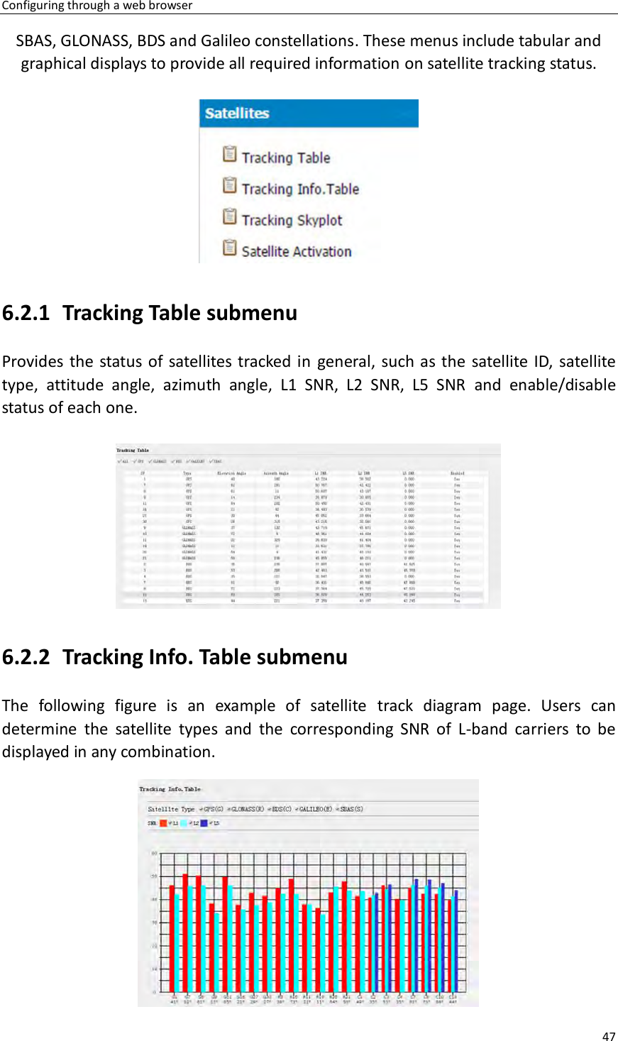 Page 47 of Huace Navigation Technology A01023 GNSS Receiver i70+ User Manual 