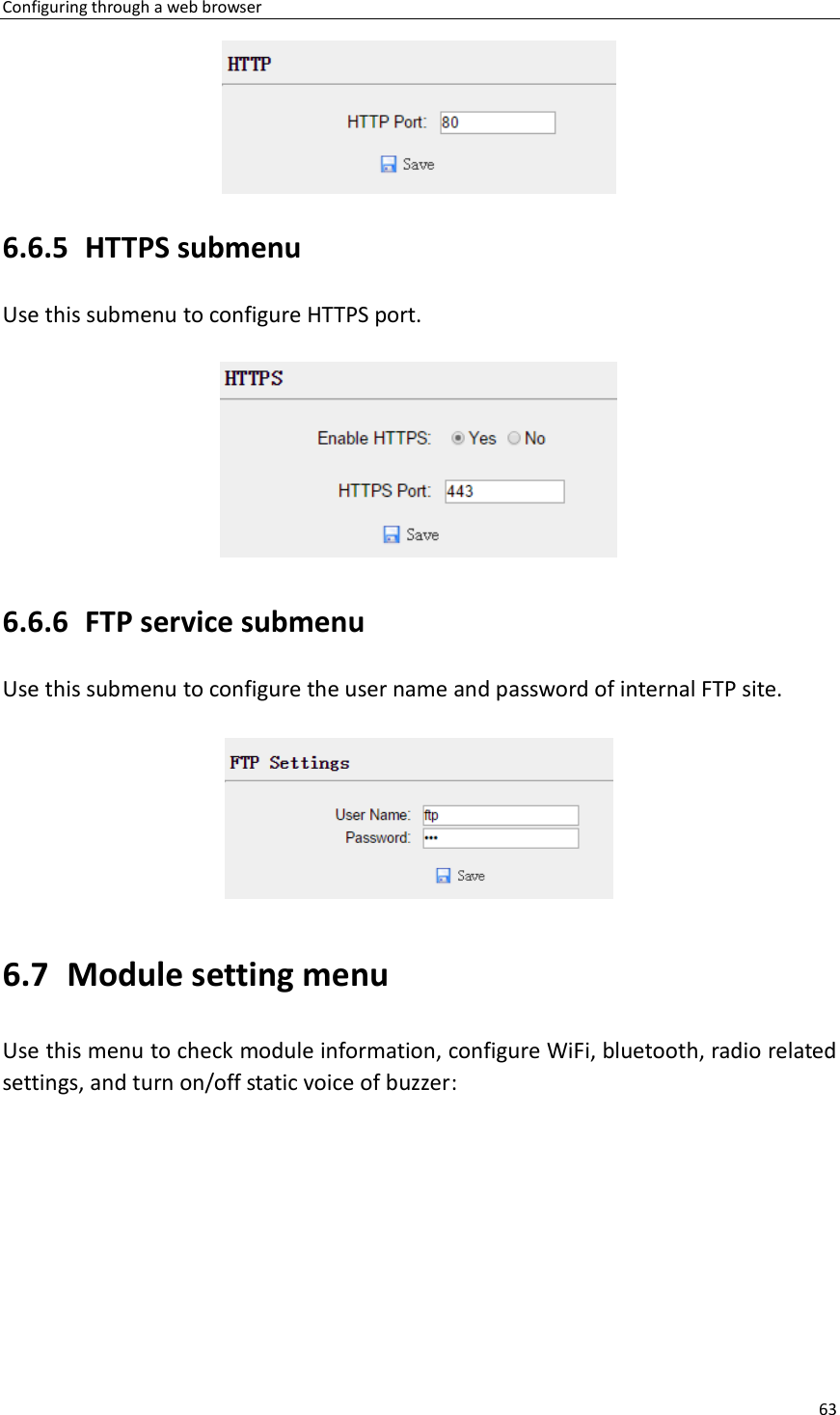 Page 63 of Huace Navigation Technology A01023 GNSS Receiver i70+ User Manual 