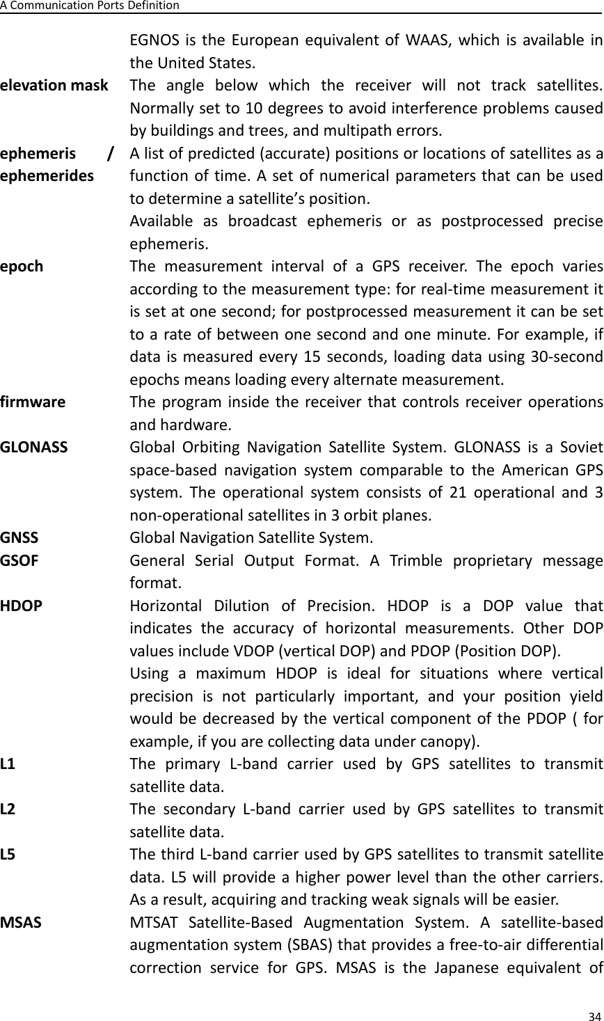 Page 34 of Huace Navigation Technology A02025 Geodetic GNSS Receiver P3DT User Manual 