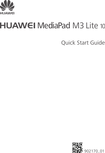Quick Start Guide902170_0110MediaPadM3 Lite荣耀手机海外封面右下角不放内容。
