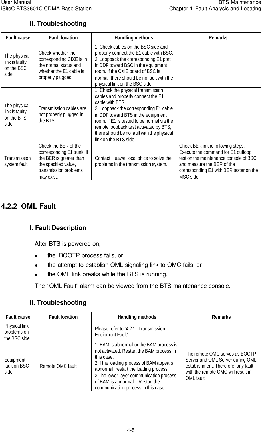 Page 116 of Huawei Technologies BTS3601C-800 CDMA Base Station User Manual 3