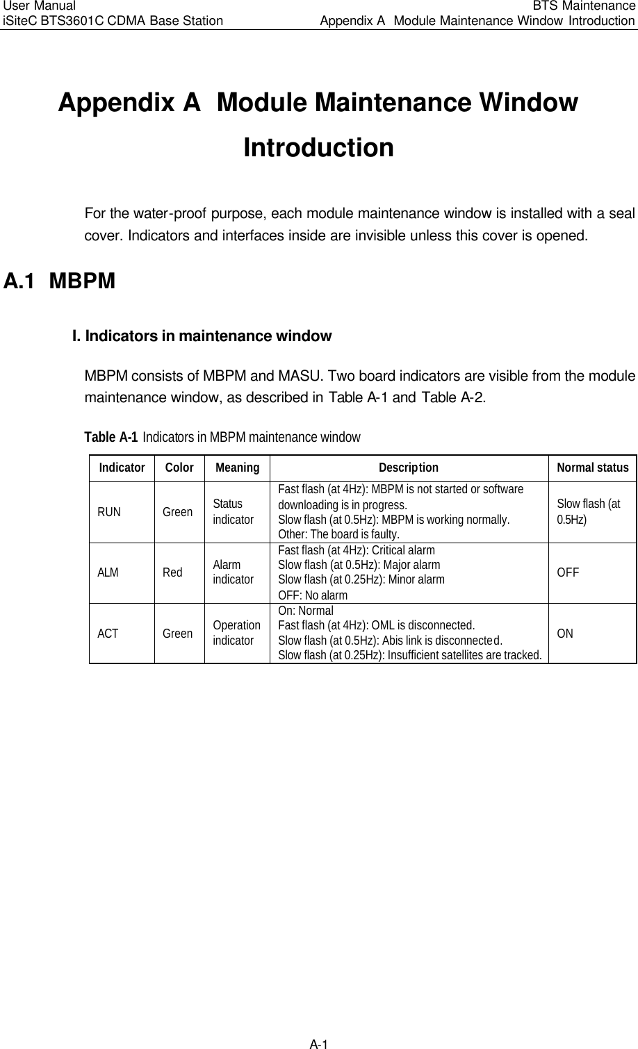 Page 130 of Huawei Technologies BTS3601C-800 CDMA Base Station User Manual 3