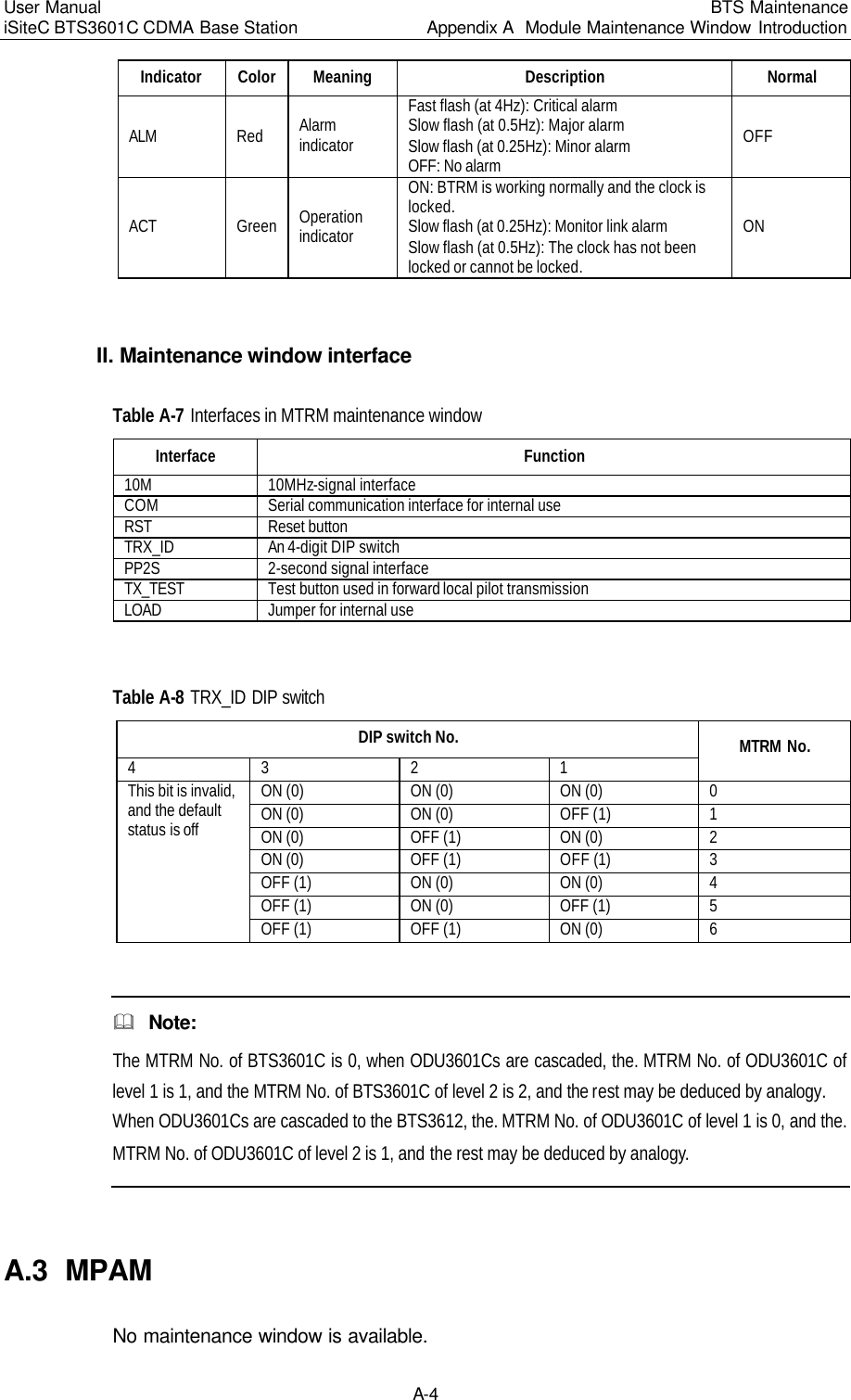 Page 133 of Huawei Technologies BTS3601C-800 CDMA Base Station User Manual 3