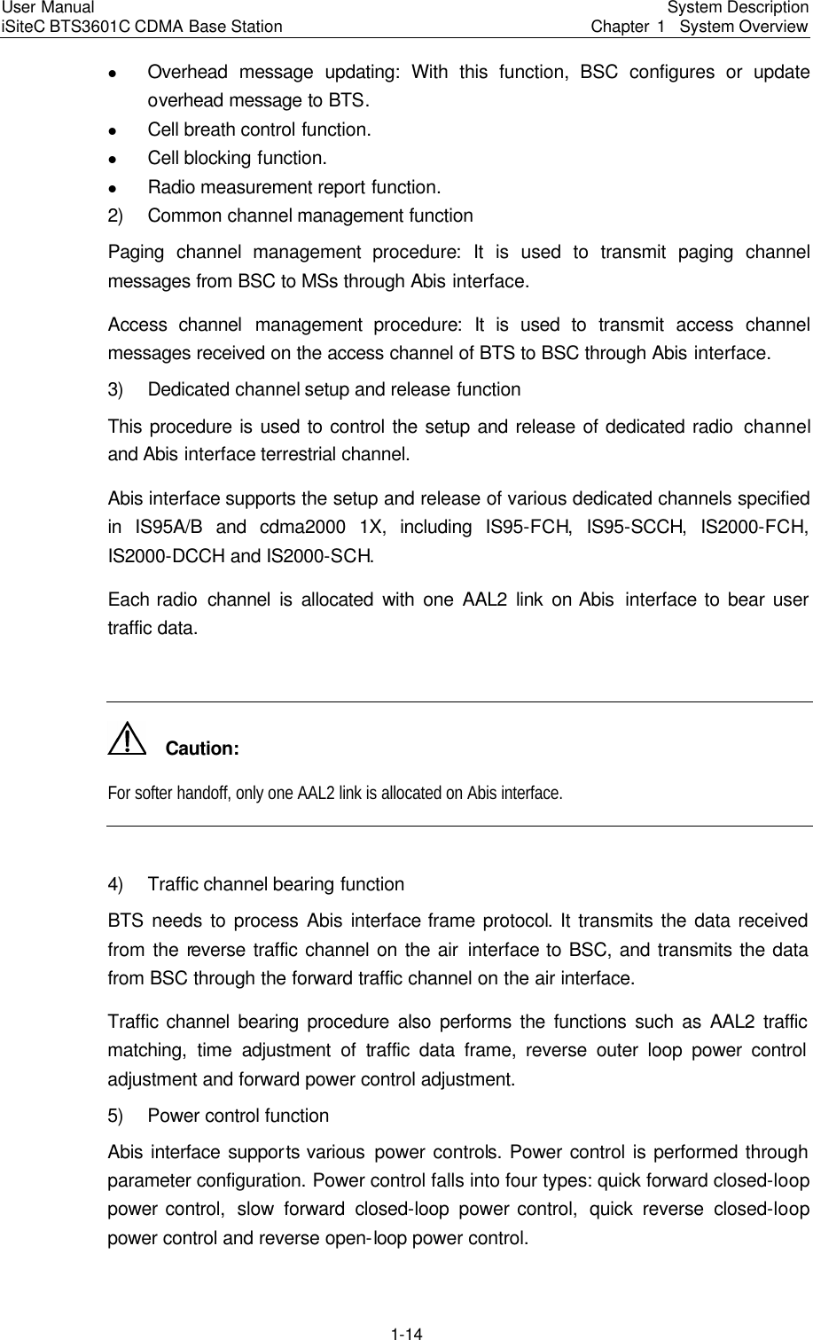 Page 17 of Huawei Technologies BTS3601C-800 CDMA Base Station User Manual 3