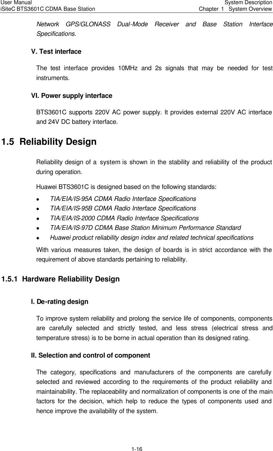 Page 19 of Huawei Technologies BTS3601C-800 CDMA Base Station User Manual 3