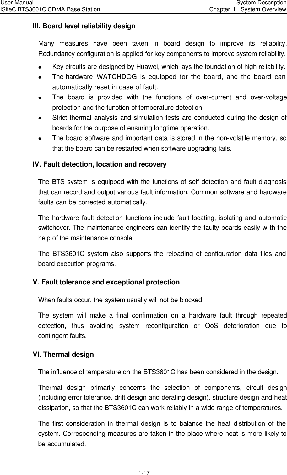 Page 20 of Huawei Technologies BTS3601C-800 CDMA Base Station User Manual 3