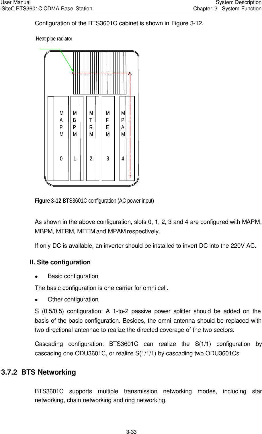 Page 55 of Huawei Technologies BTS3601C-800 CDMA Base Station User Manual 3