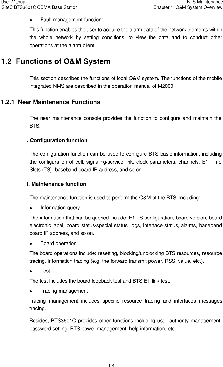 Page 96 of Huawei Technologies BTS3601C-800 CDMA Base Station User Manual 3