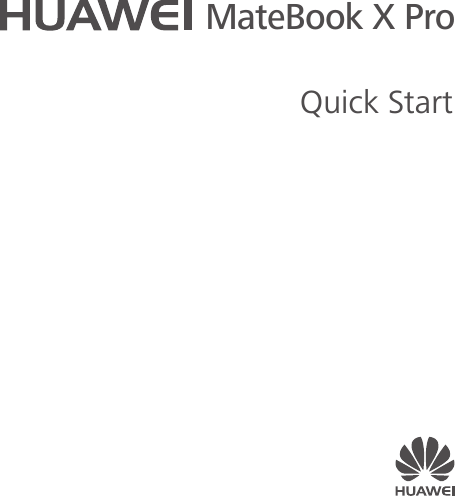Quick StartMateBook X Pro