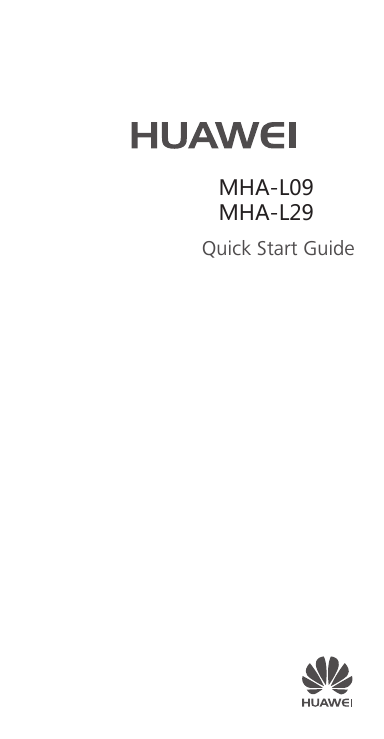 Quick Start GuideMHA-L09MHA-L29