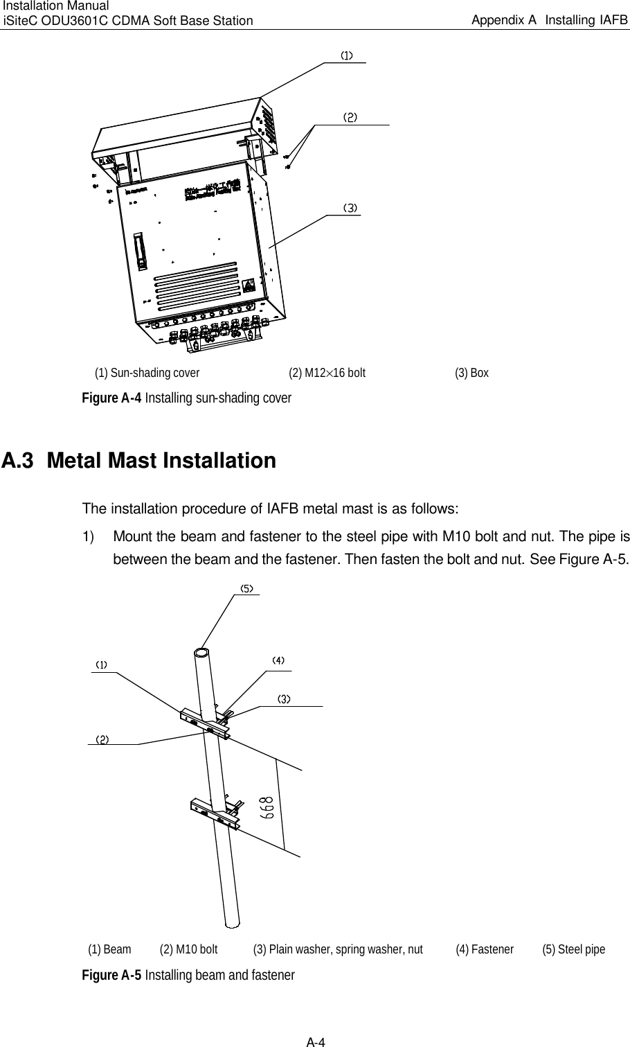 Page 152 of Huawei Technologies ODU3601C-800 CDMA Base Station User Manual 1