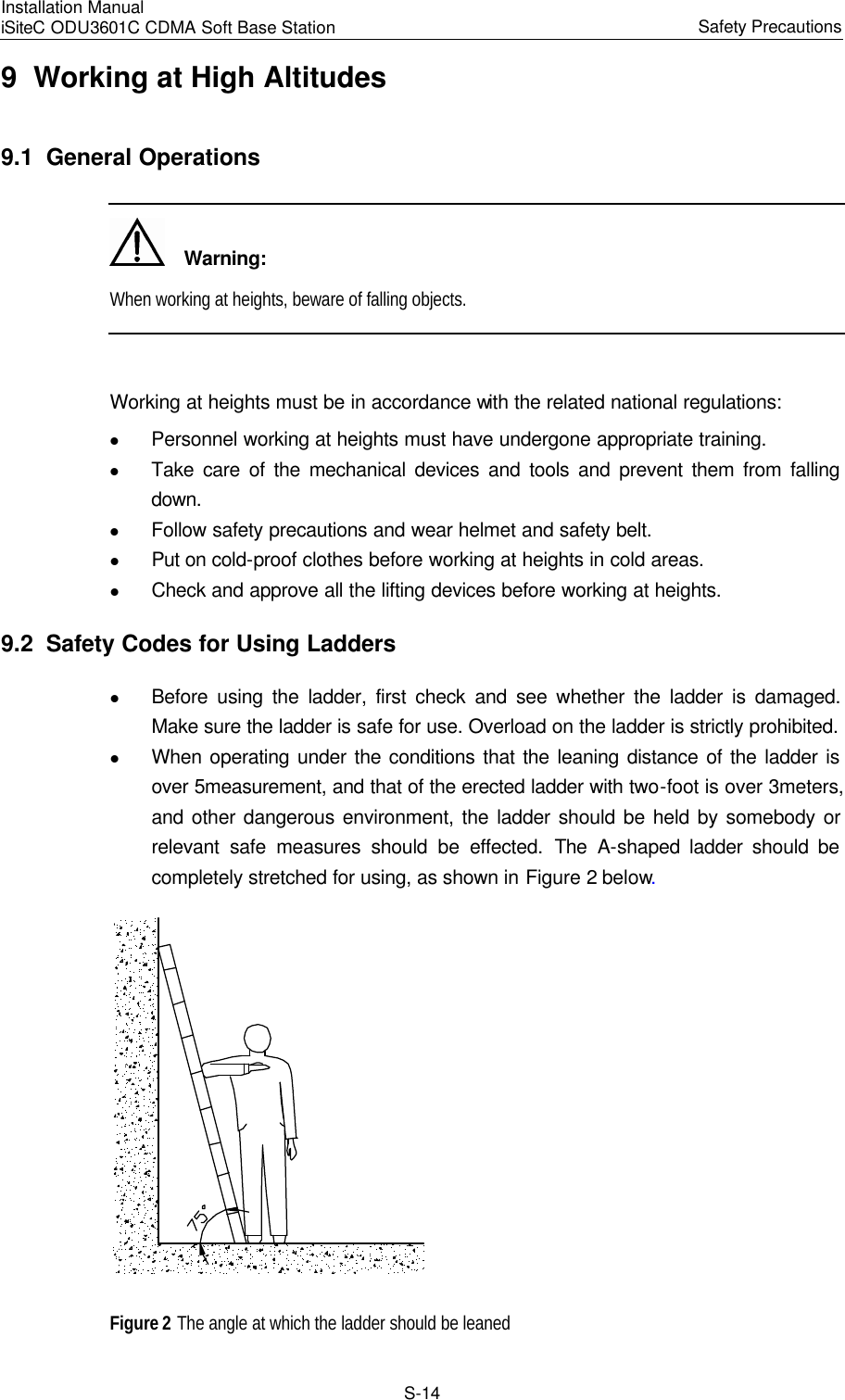Page 22 of Huawei Technologies ODU3601C-800 CDMA Base Station User Manual 1