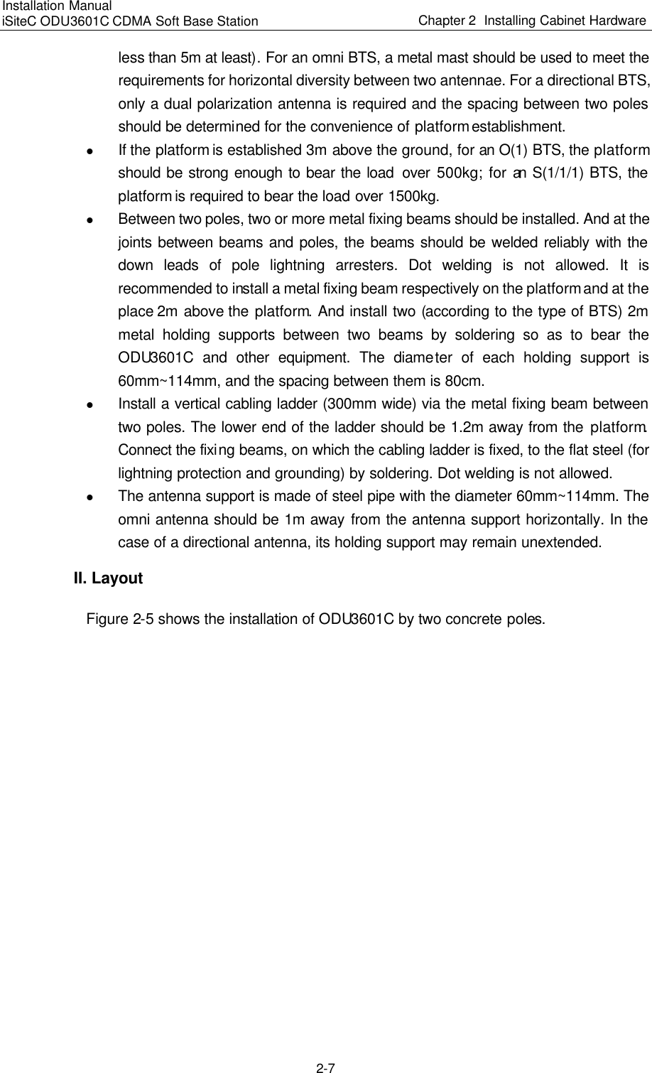 Page 49 of Huawei Technologies ODU3601C-800 CDMA Base Station User Manual 1
