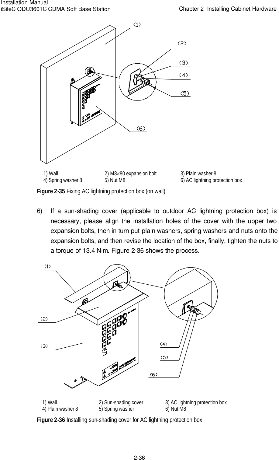 Page 78 of Huawei Technologies ODU3601C-800 CDMA Base Station User Manual 1