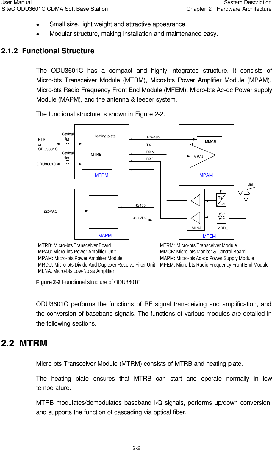 Page 18 of Huawei Technologies ODU3601C-800 CDMA Base Station User Manual 2