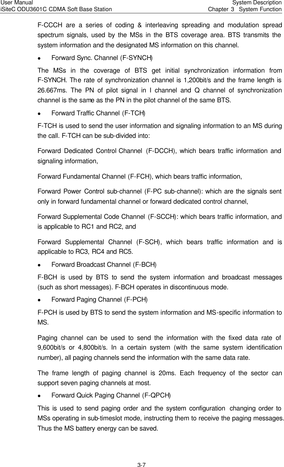 Page 37 of Huawei Technologies ODU3601C-800 CDMA Base Station User Manual 2