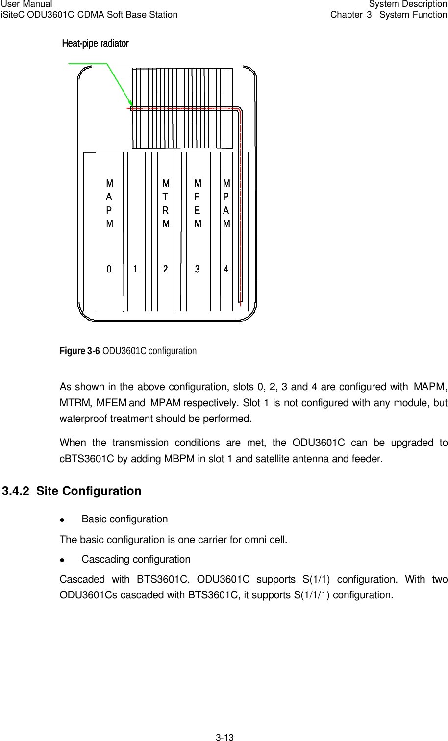 Page 43 of Huawei Technologies ODU3601C-800 CDMA Base Station User Manual 2