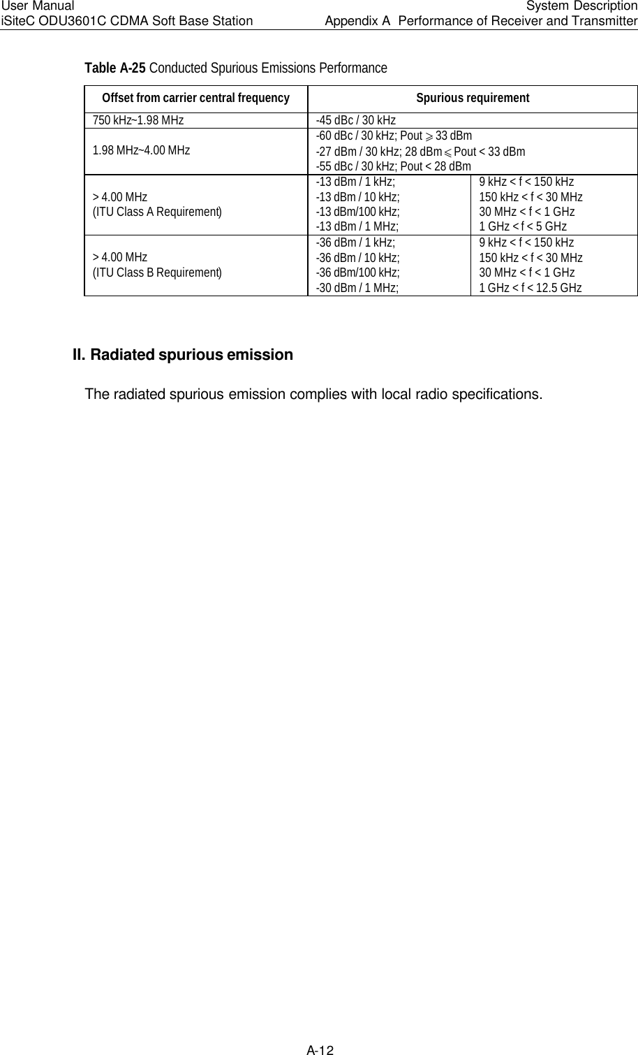 Page 56 of Huawei Technologies ODU3601C-800 CDMA Base Station User Manual 2
